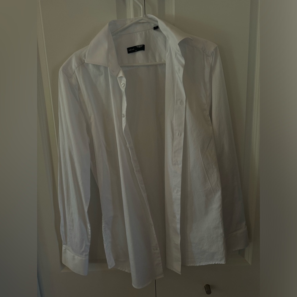 White Horst dress shirt, size large men’s